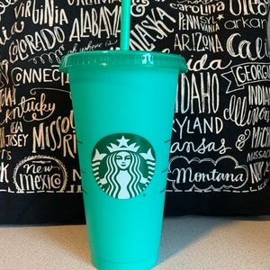 Starbucks Color Changing Green Cup
